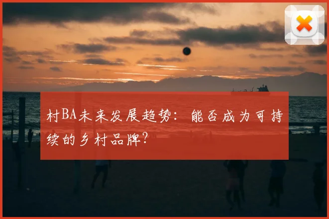 村BA未来发展趋势:能否成为可持续的乡村品牌?