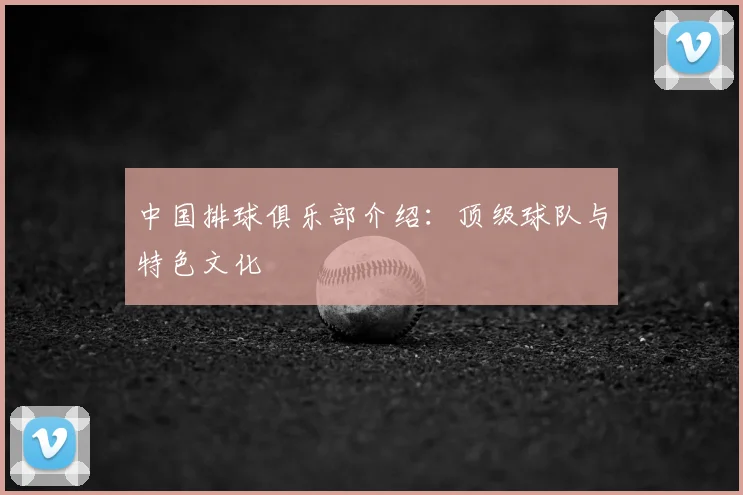 中国排球俱乐部介绍：顶级球队与特色文化